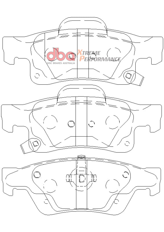 DBA Rear Xtreme Performance Brake Pads | Chevrolet Camaro (10-15) (DB2217XP)