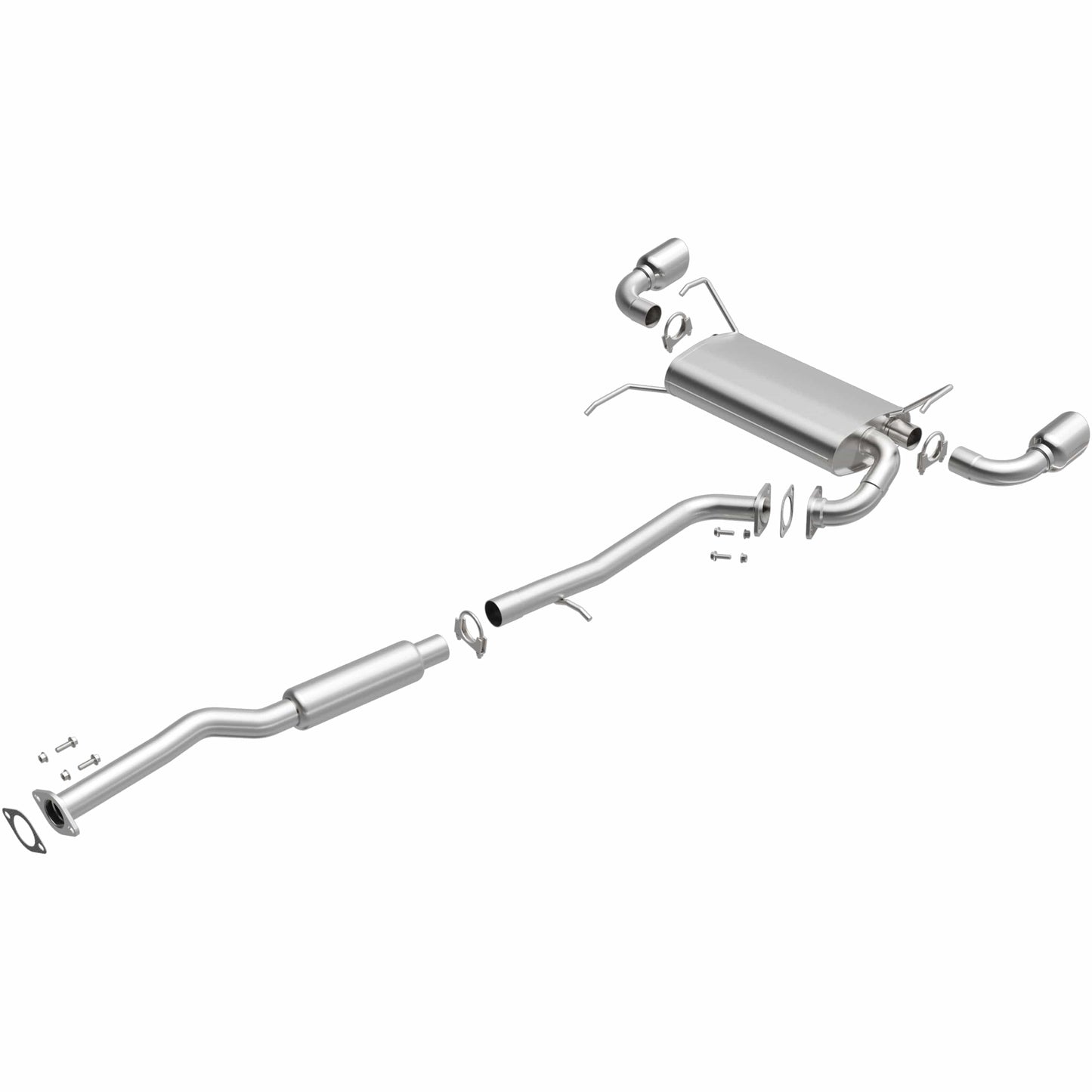 BRExhaust 2003-2007 INFINITI G35 3.5L Direct-Fit Replacement Exhaust System