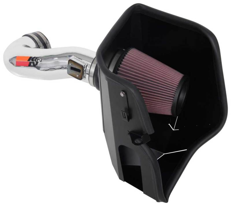K&N Performance Air Intake Kit | Chevrolet Silverado / GMC Sierra 1500 (19-21) V8 5.3/6.2L