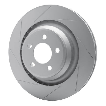 DFC Rear GeoSPEC Coated Slotted Brake Rotor: Chrysler 300 (05-23)