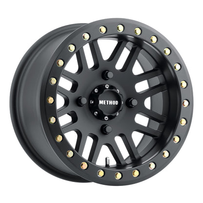Method Wheels MR406 Matte Black | 15x8" +0mm | 4x136mm Wheel