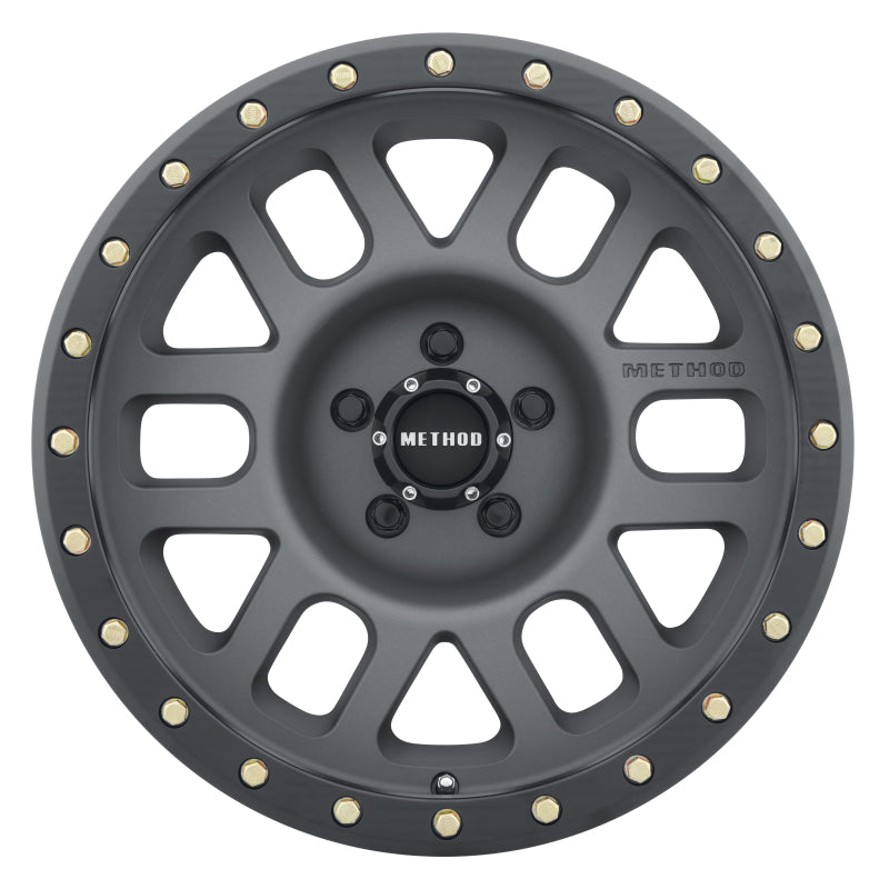 Method Wheels MR309 Titanium/Black Street Loc | 17x8.5" +0mm | 5x5mm Wheel