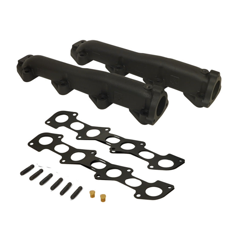 BD Diesel 08-10 Ford 6.4L Powerstroke Up Pipes & Manifold Set | F-250/F-350 (1041484)