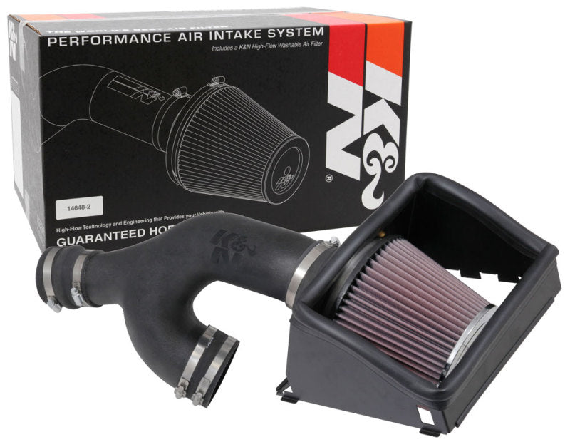 K&N 2017-2018 Ford F-150 Ecoboost 3.5L F/I AirCharger Performance Intake | Ford F-150 (17-18) (63-2599)