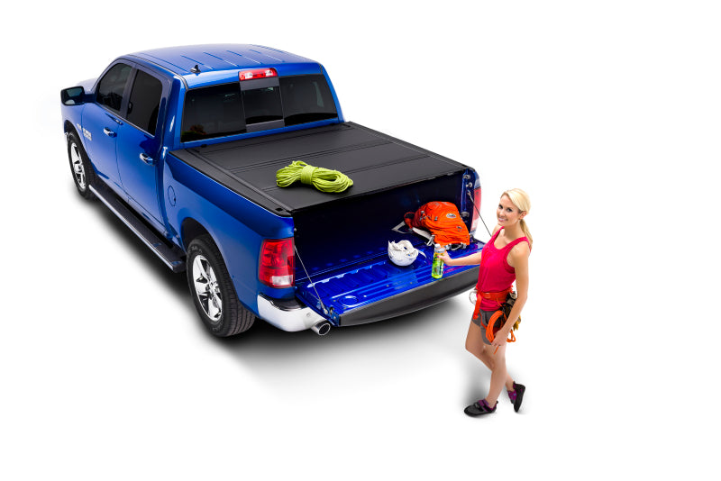 BAK 448207RB BAKFlip MX4 Hard Folding Tonneau Cover for 2009-2024 RAM 1500 5'7"