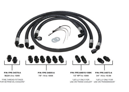 Fleece Performance 01-05 GM Duramax 6.6L LB7/LLY Allison Transmission Cooler Lines