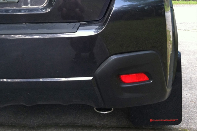 RallyArmor Mud Flaps | 2013-2017 Subaru XV Crosstrek (MF26-UR-BLK/GRY)