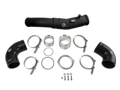 aFe 3in Black Intercooler Tube | Toyota Supra 3.0L 2020 (46-20398-B)