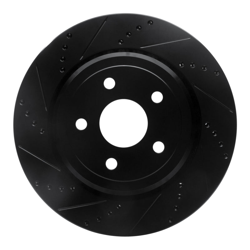 DFC D&S Black Brake Rotor (REAR LEFT): Dodge Durango (12-25)
