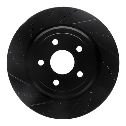DFC D&S Black Brake Rotor (REAR LEFT): Dodge Durango (12-25)