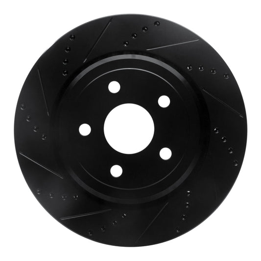 DFC D&S Black Brake Rotor (REAR LEFT): Dodge Durango (12-25)