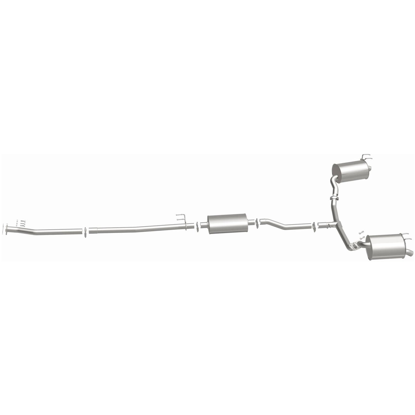 BRExhaust 2017-2019 Honda CR-V 1.5L Direct-Fit Replacement Exhaust System