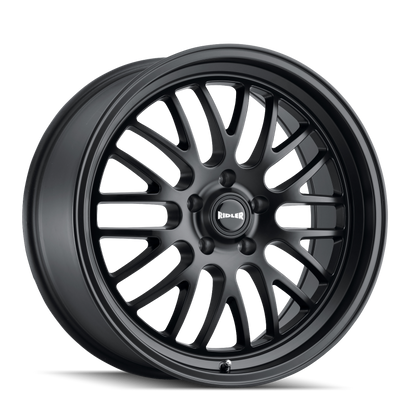 Ridler Wheels 607 Matte Black | 18x8" +0mm | 5x120.65mm Wheel