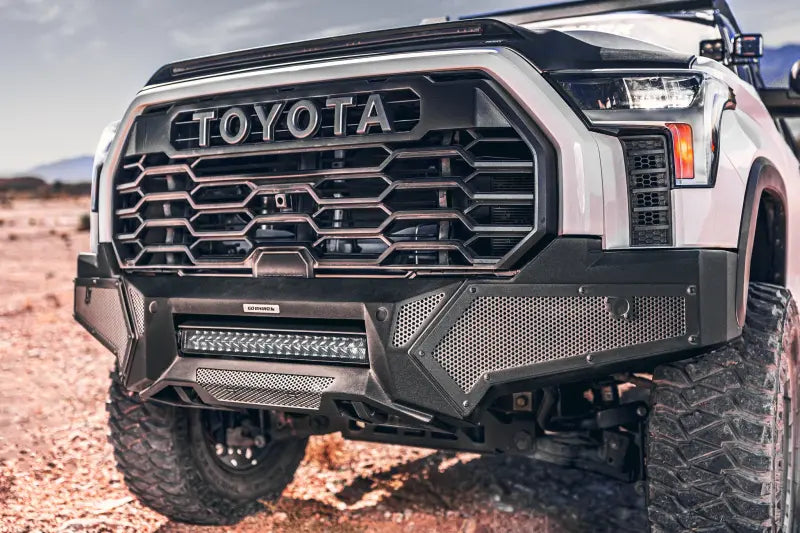 Go Rhino 22-26 Toyota Tundra (4dr) Element Front Bumper w/ Fixed Light Bar Mount - Tex. Blk