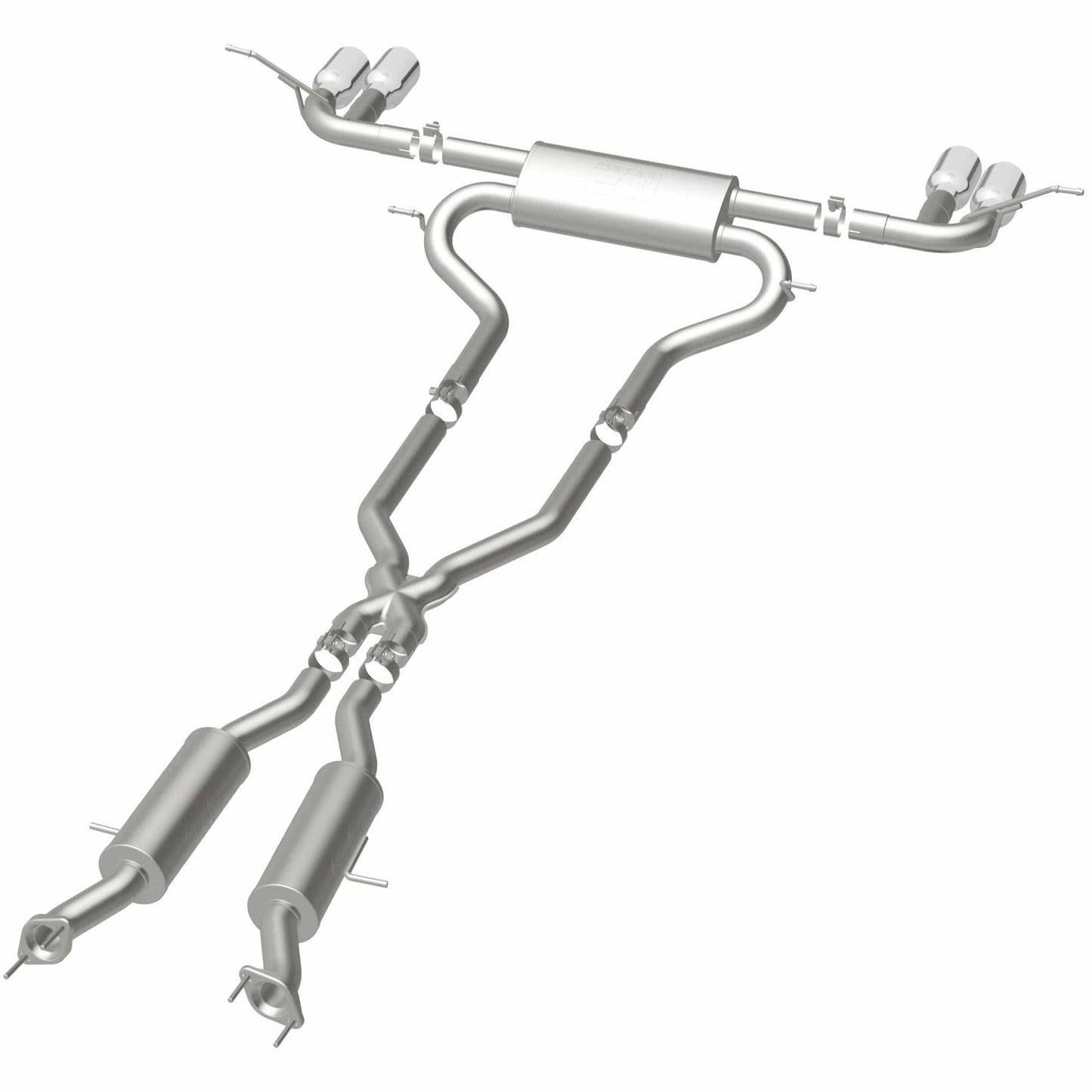 MagnaFlow 2014-2021 Jeep Grand Cherokee Street Series Cat-Back Performance Exhaust System