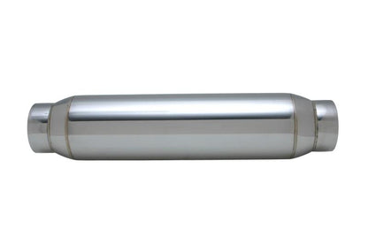 Vibrant SS Resonator (Standard Design) 2.5in inlet/outlet x 12in long