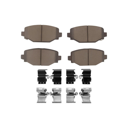 DFC 5000 Advanced Ceramic Brake Pads & Hardware Kit (REAR): Jeep Grand Cherokee (22-25)