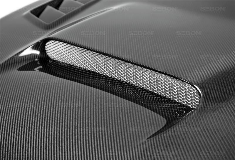Seibon CW-Style Carbon Fiber Hood | Subaru Impreza / Forester / Legacy / Outback (00-14)
