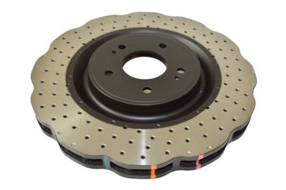 DBA Front 4000 Series Drilled Wavey Brake Rotor | Audi A3 (06) (DBA42806WXD)