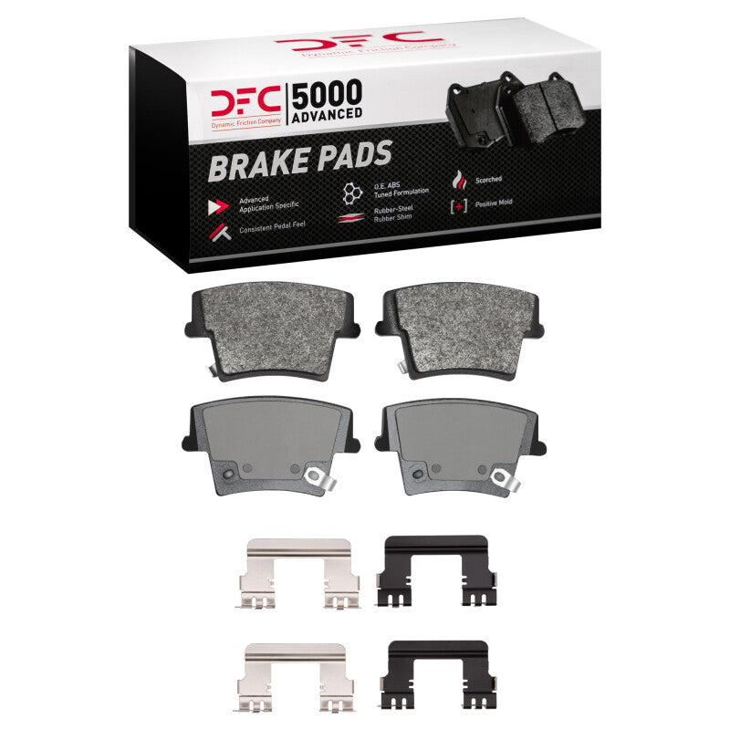 DFC Rear Brake Pads & Hardware Kit: Dodge Charger (06-14)