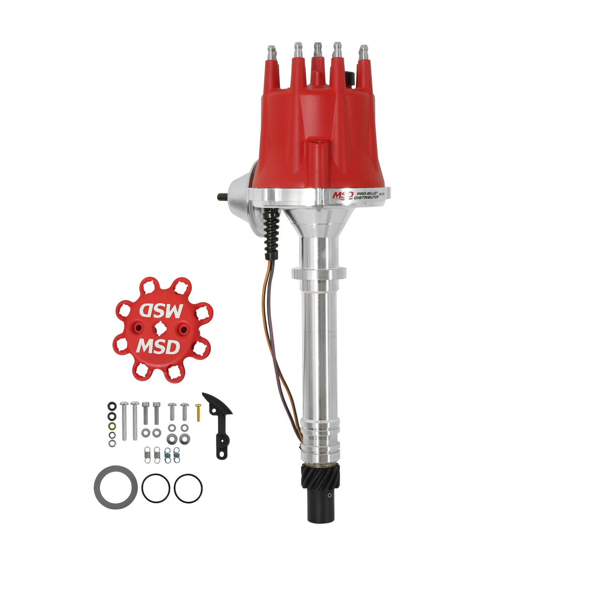 MSD 8361 Street Pro-Billet Distributor with Vacuum Advance