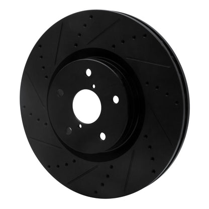 R1 Drilled & Slotted Front Rotor | Subaru WRX STI (ECB-13016L)