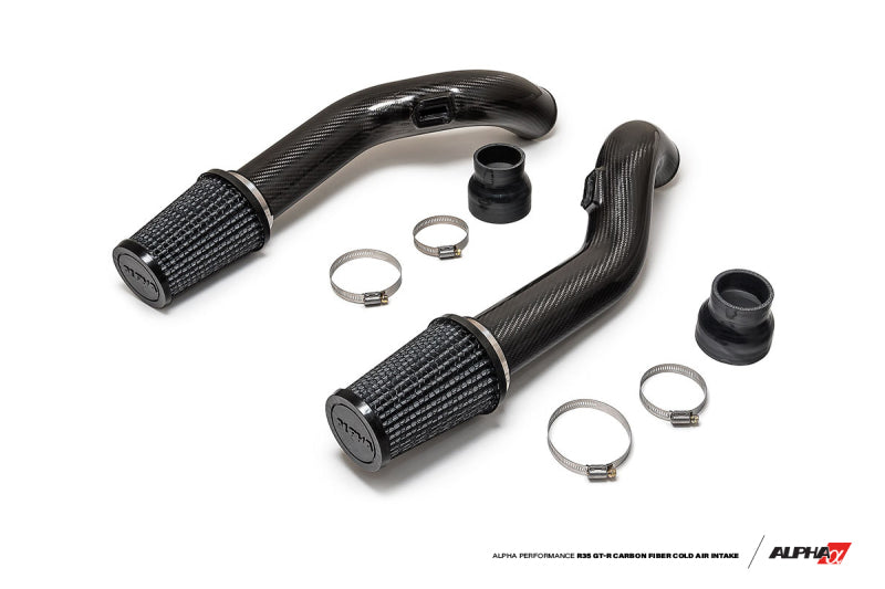 AMS Alpha Carbon Fiber Cold Air Intake | Nissan GT-R R35 (ALP.07.08.0008-1)
