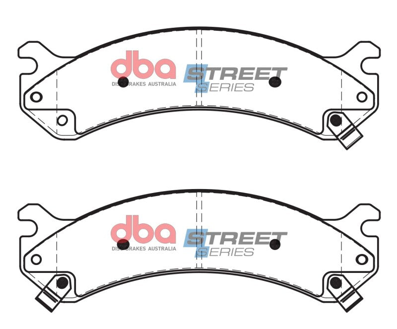 DBA Street Series Front Brake Pads | Chevrolet Silverado 1500 HD Sedan (01-07) (DB2098SS)