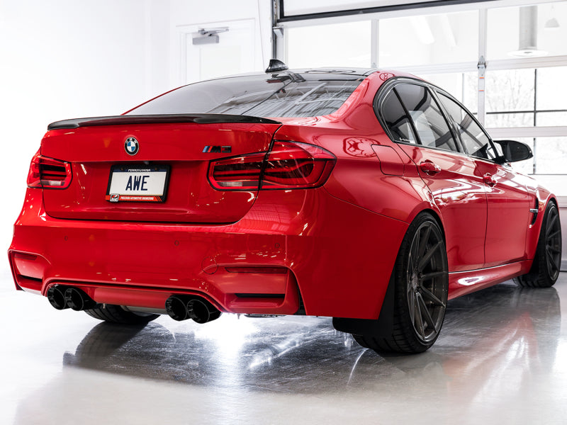 AWE Tuning F8X M3/M4 Track Edition Catback Exhaust | BMW M2/M3/M4/8 Series (14-26) (3020-43087)