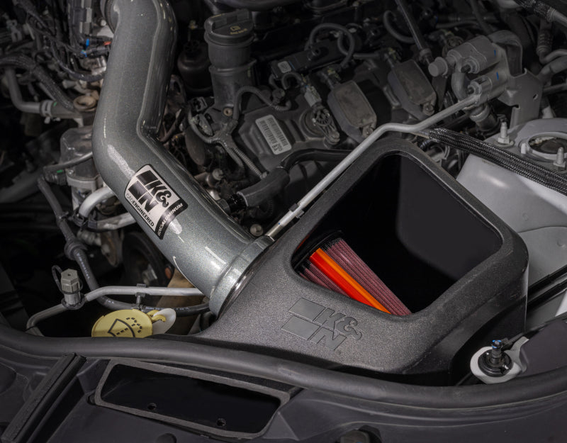 K&N 70-1572 Aluminum Cold Air Intake For Jeep Grand Cherokee 16-22