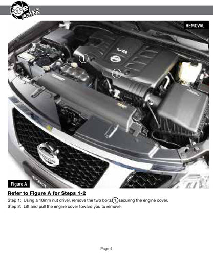 aFe MagnumFORCE Intakes Pro Guard7 Nissan V8 5.6L | Armada/QX56/80 (75-76103)