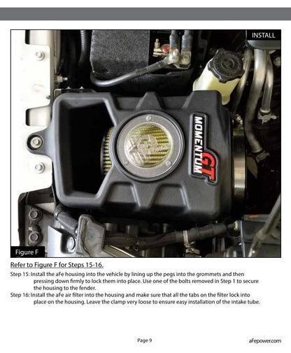 aFe Momentum GT Cold Air Intake | Jeep Wrangler JL V6 3.6L (18+) (75-76217)