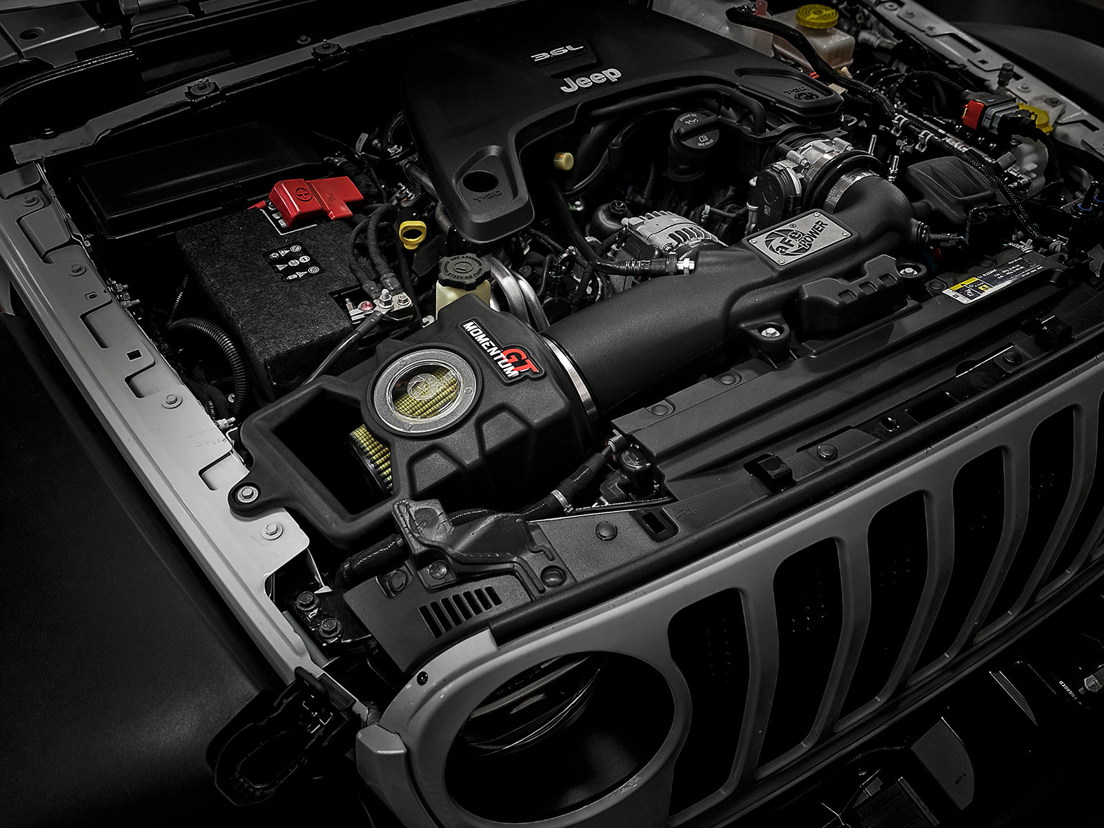 aFe Momentum GT Cold Air Intake | Jeep Wrangler JL V6 3.6L (18+) (75-76217)