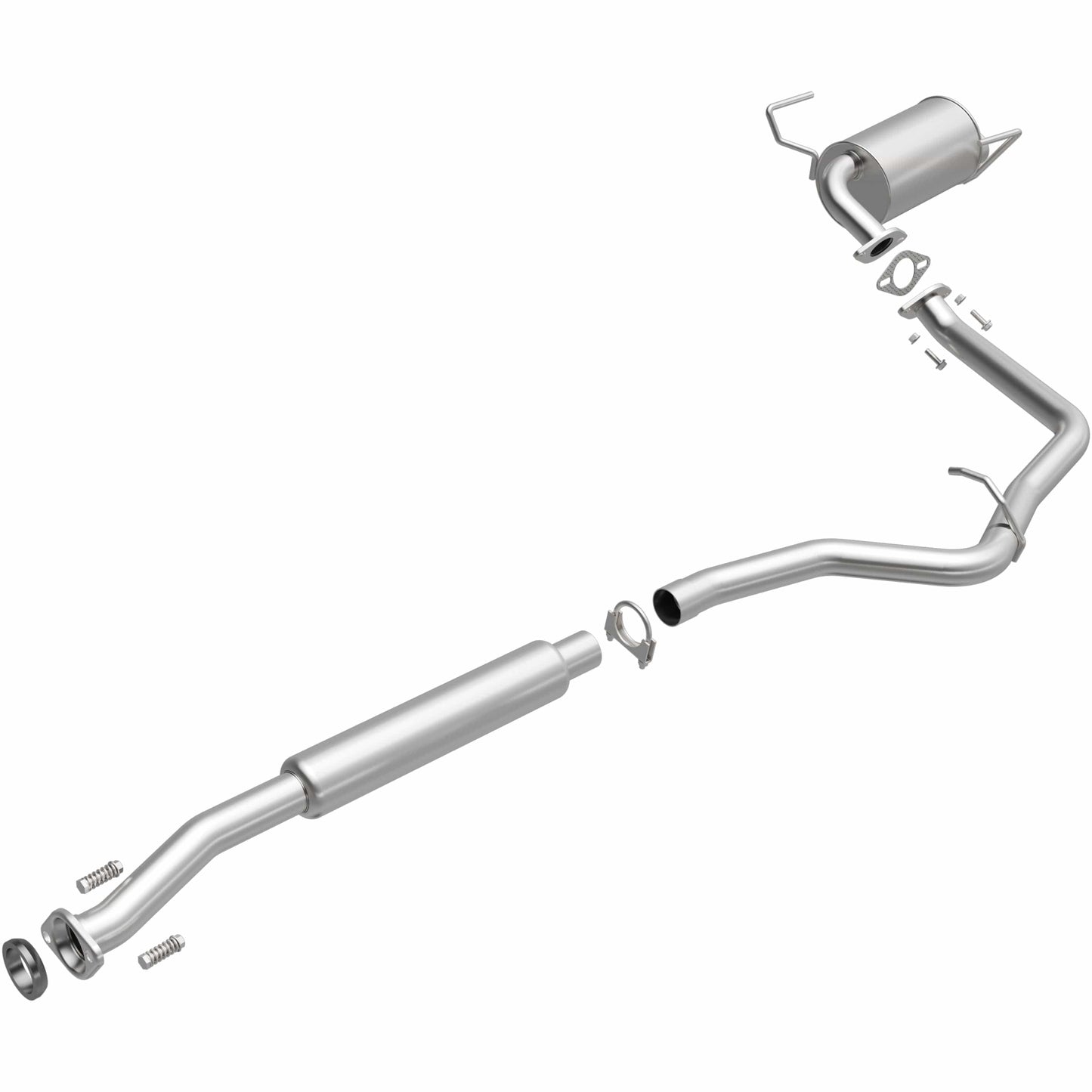 BRExhaust 2014-2018 Subaru Forester 2.5L Direct-Fit Replacement Exhaust System