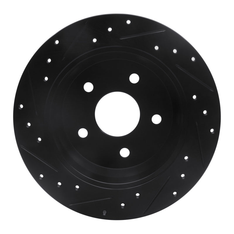 DFC D&S Black Brake Rotor (REAR RIGHT): Jeep Grand Cherokee (99-04)