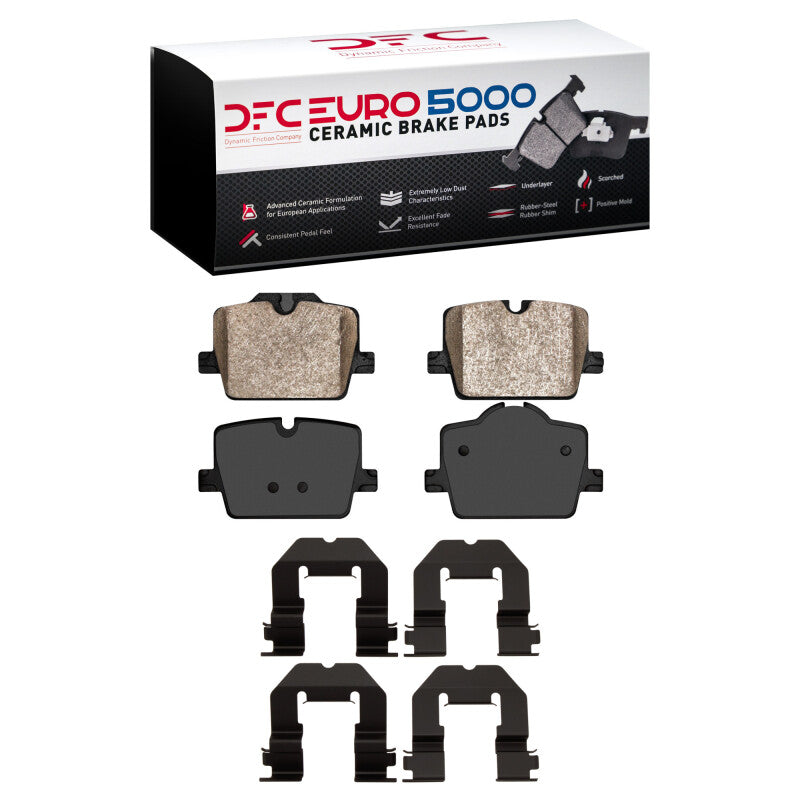 DFC 19-25 BMW 3 Series G20/G21/G28 Rear Euro 5000 Ceramic Brake Pads & Hardware (1600-2221-01)