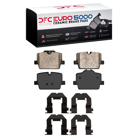 DFC 19-25 BMW 3 Series G20/G21/G28 Rear Euro 5000 Ceramic Brake Pads & Hardware (1600-2221-01)