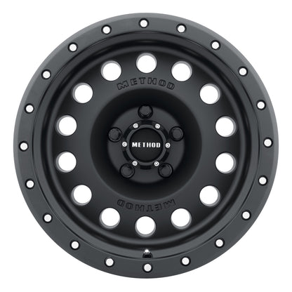 Method Wheels MR307 Matte Black | 17x8.5" +0mm | 5x5mm Wheel