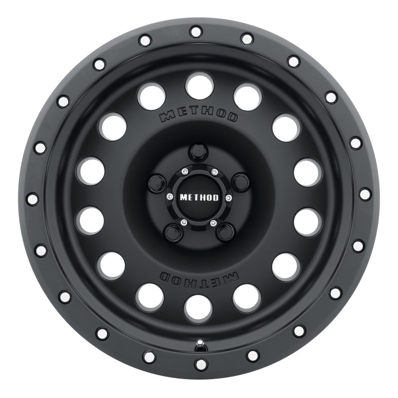(set of 4) Method Wheels MR307 Matte Black | 17x8.5" +0mm | 5x5mm Wheel