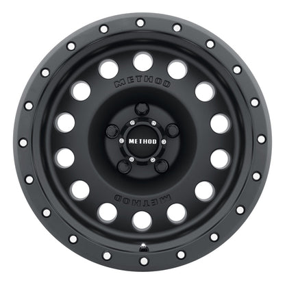 (set of 4) Method Wheels MR307 Matte Black | 17x8.5" +0mm | 5x5mm Wheel