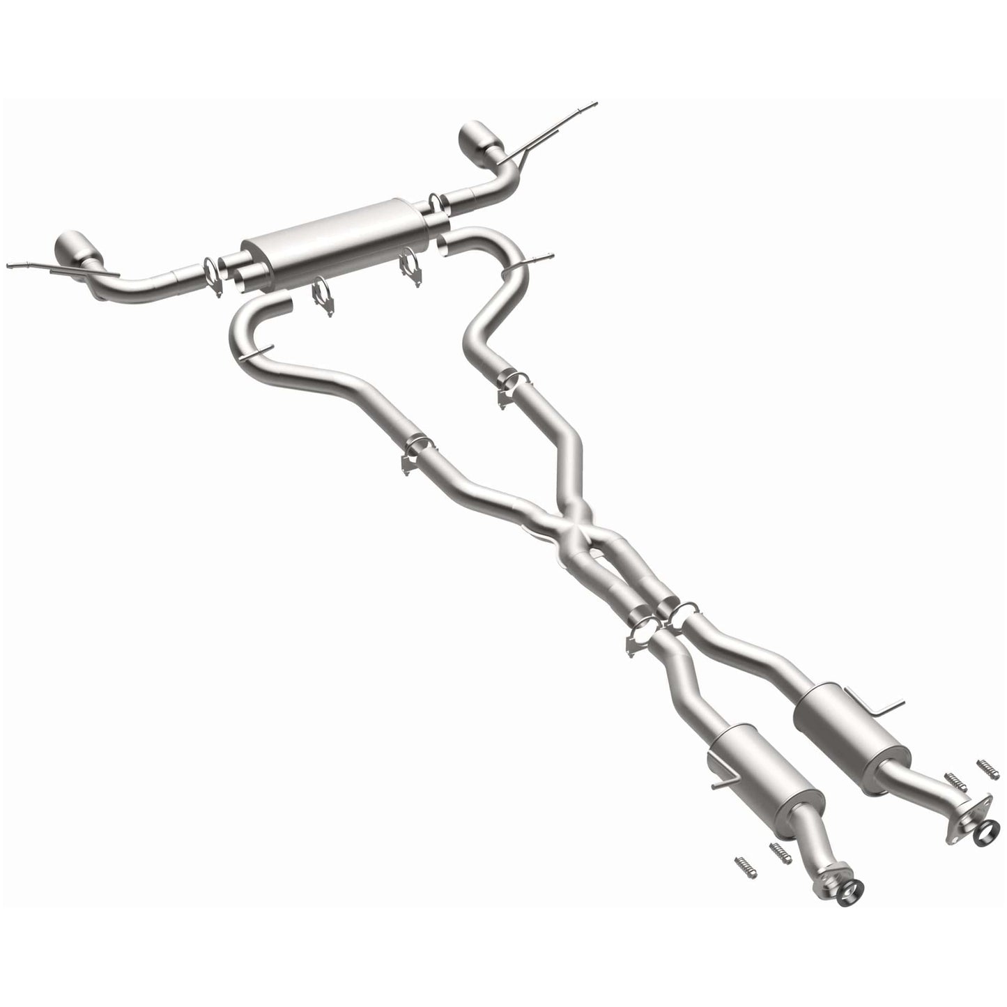 BRExhaust 2011-2022 Jeep Direct-Fit Replacement Exhaust System