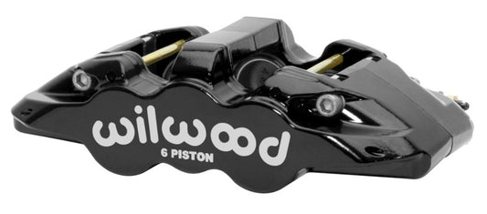 Wilwood 120-15527-BK fits Caliper - Aero-DS Forged Six-Piston Caliper Black 6.5