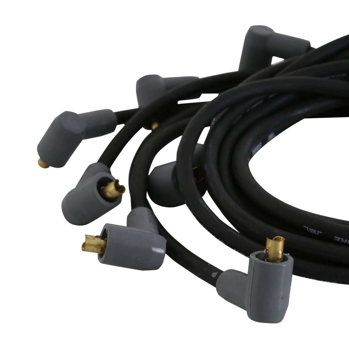 MSD 31593 Super Conductor Spark Plug Wire Set, Black, Socket Style Terminals