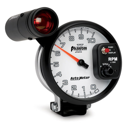 AutoMeter 5 inch Pedestal Mount 10000 RPM Shift-Lite Tachometer (7599)