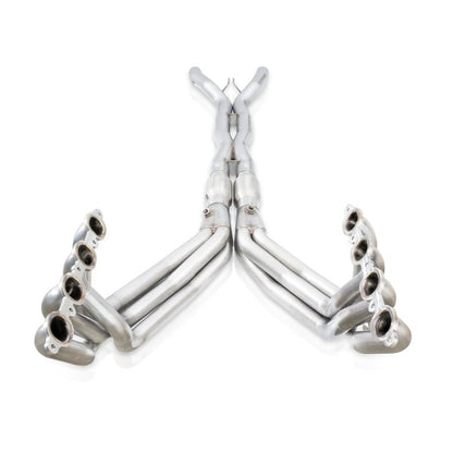 Stainless Works 14-19 Corvette 6.2L Headers 2in Primaries w/HF Cats & X-Pipe (C72CAT)