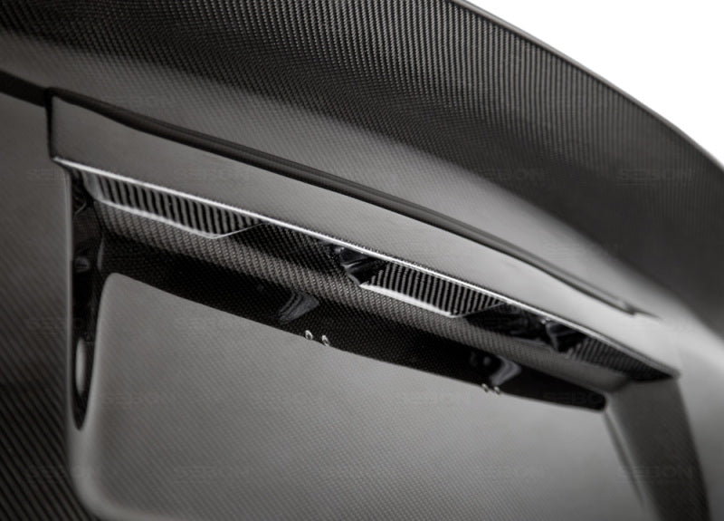 Seibon 08-14 Subaru Impreza WRX/STi 4dr C-style Carbon Fiber Trunk Lid | Subaru Impreza WRX / STI (TL0809SBIMP4D-C)