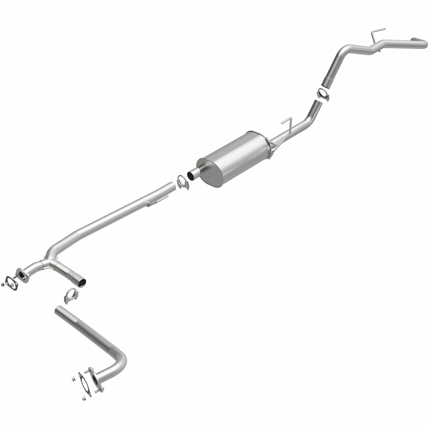 BRExhaust Direct-Fit Replacement Exhaust System 106-0144