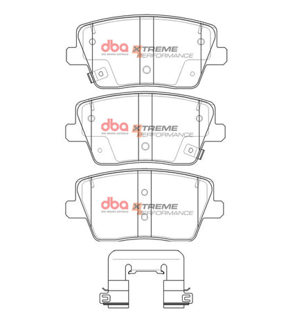 DBA Rear XP Performance Brake Pads | Hyundai Veloster (22-23) (DB15013XP)