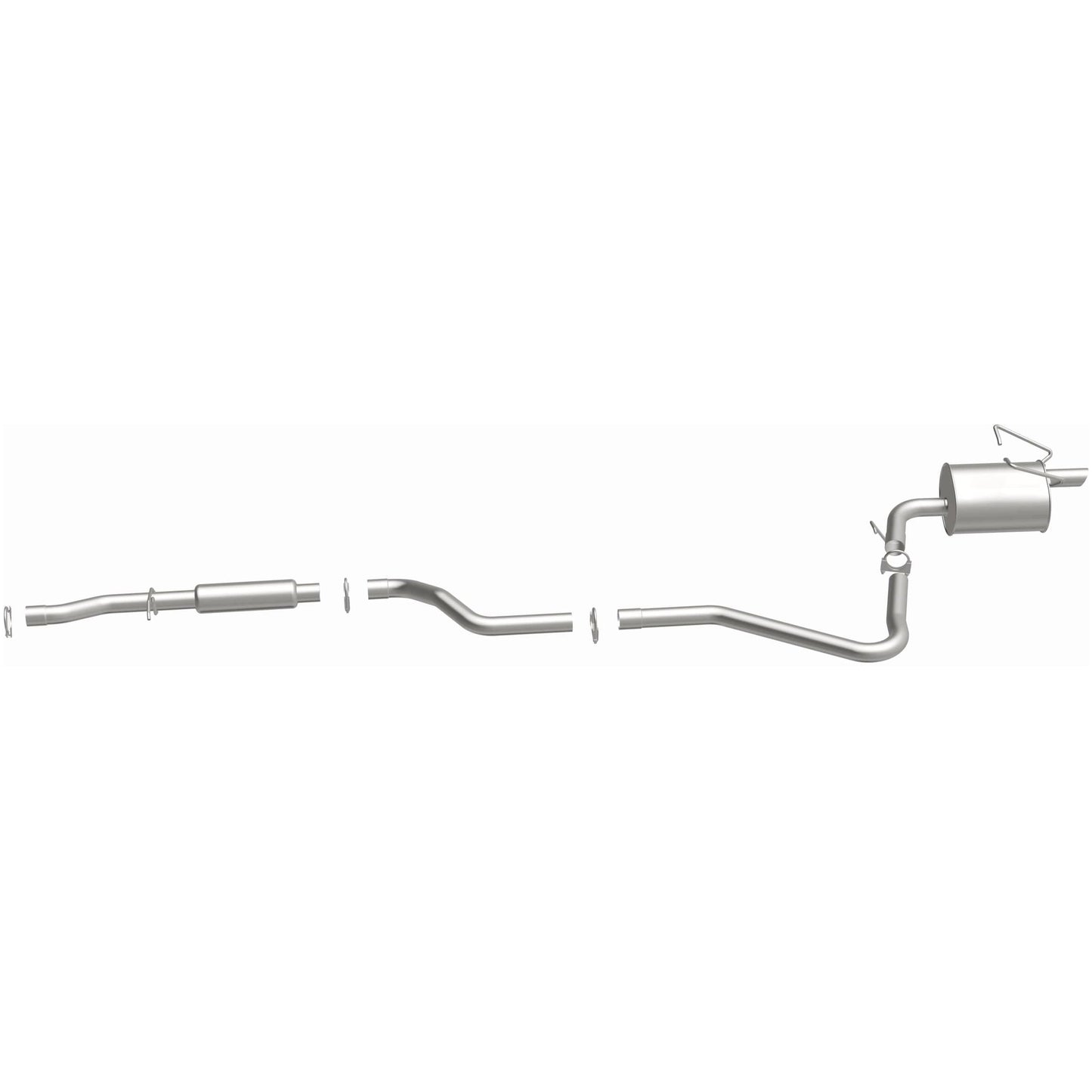 BRExhaust 2009-2018 Dodge Journey 2.4L Direct-Fit Replacement Exhaust System