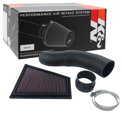 K&N 11-17 BMW 520i/528i N20 2.0L Perf Air Intake System (57-0691)